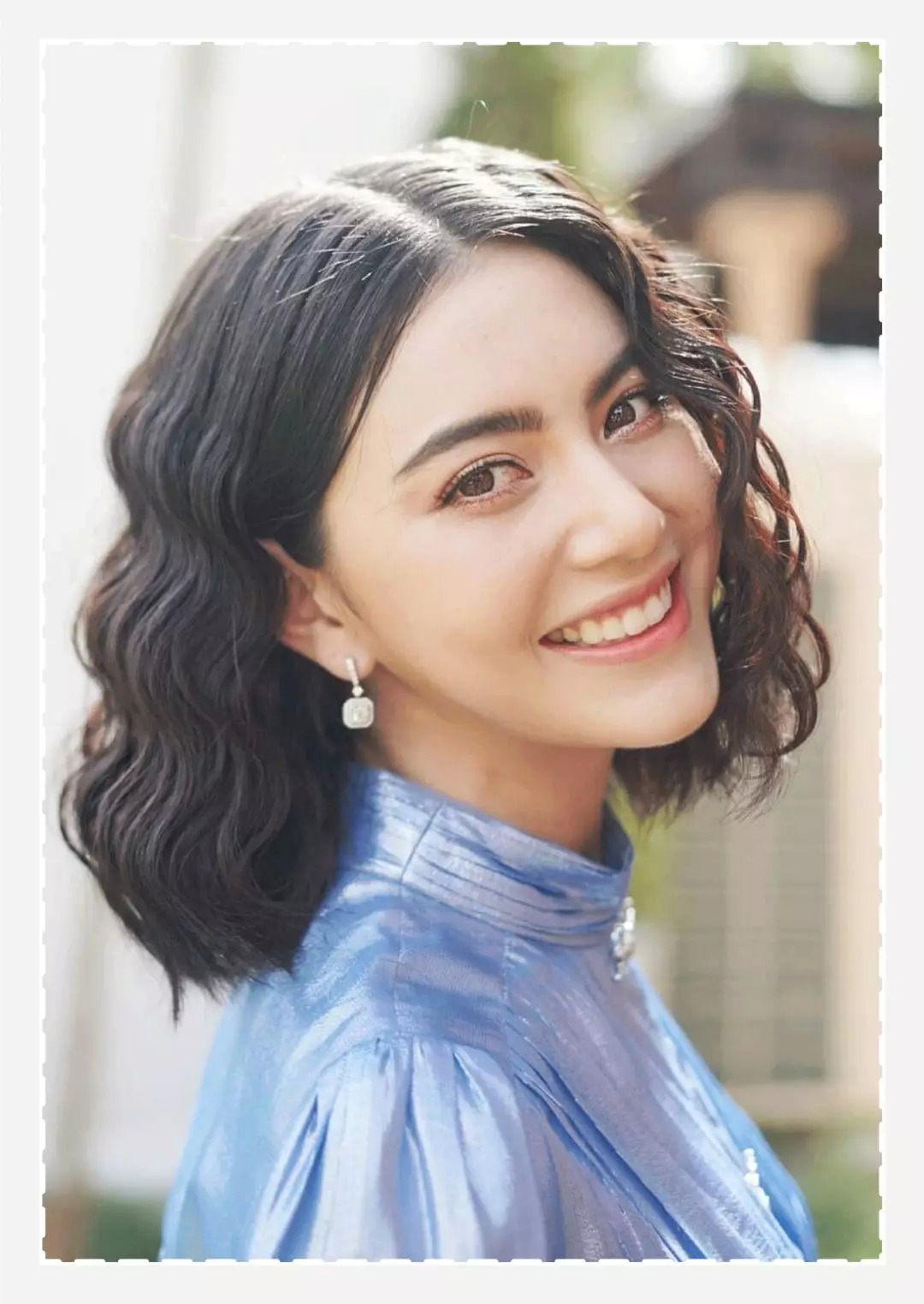 欧阳娜娜短发造型_女明星个性短发图片大全_佟丽娅短发时尚感